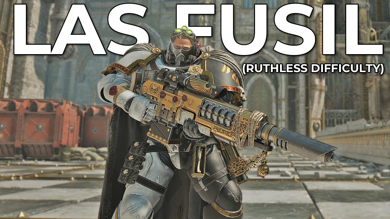 Space Marine 2 – Solo Sniper Ruthless Difficulty vs Hive Tyrant (Las Fusil, Max Level)