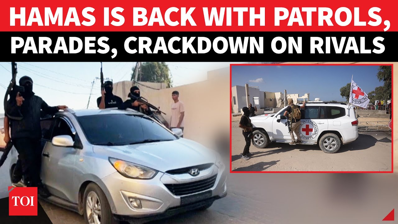 Israel In Shock As Hamas Fighters Take Over Gaza Streets, Hold Parades, Punish 'COLLABORATORS'