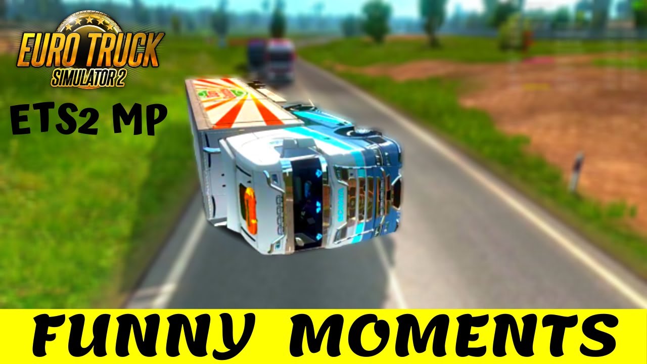 Funny Crashes | ETS2 MP Funny Moments | Compilation of Bad Drivings and Random Hilarious Events #5