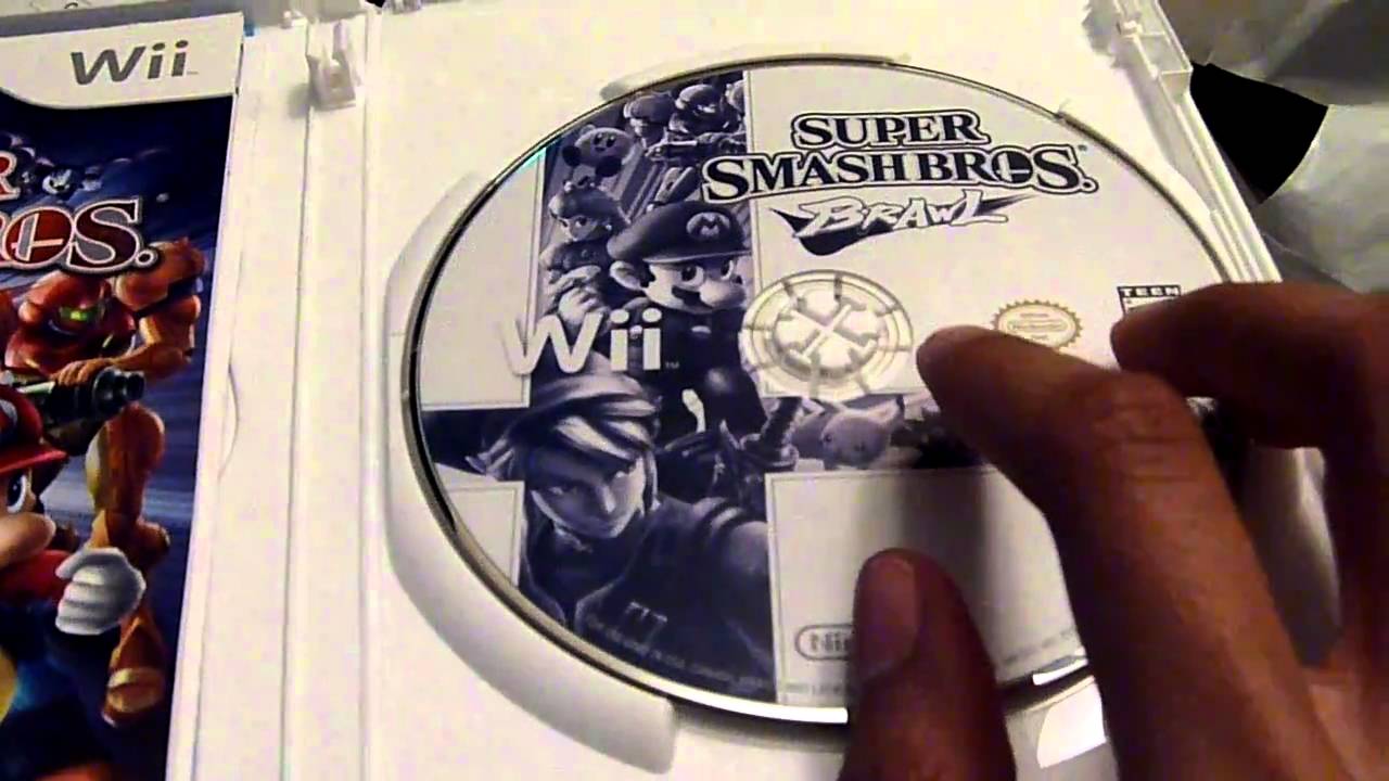 super smash bros brawl  unboxing