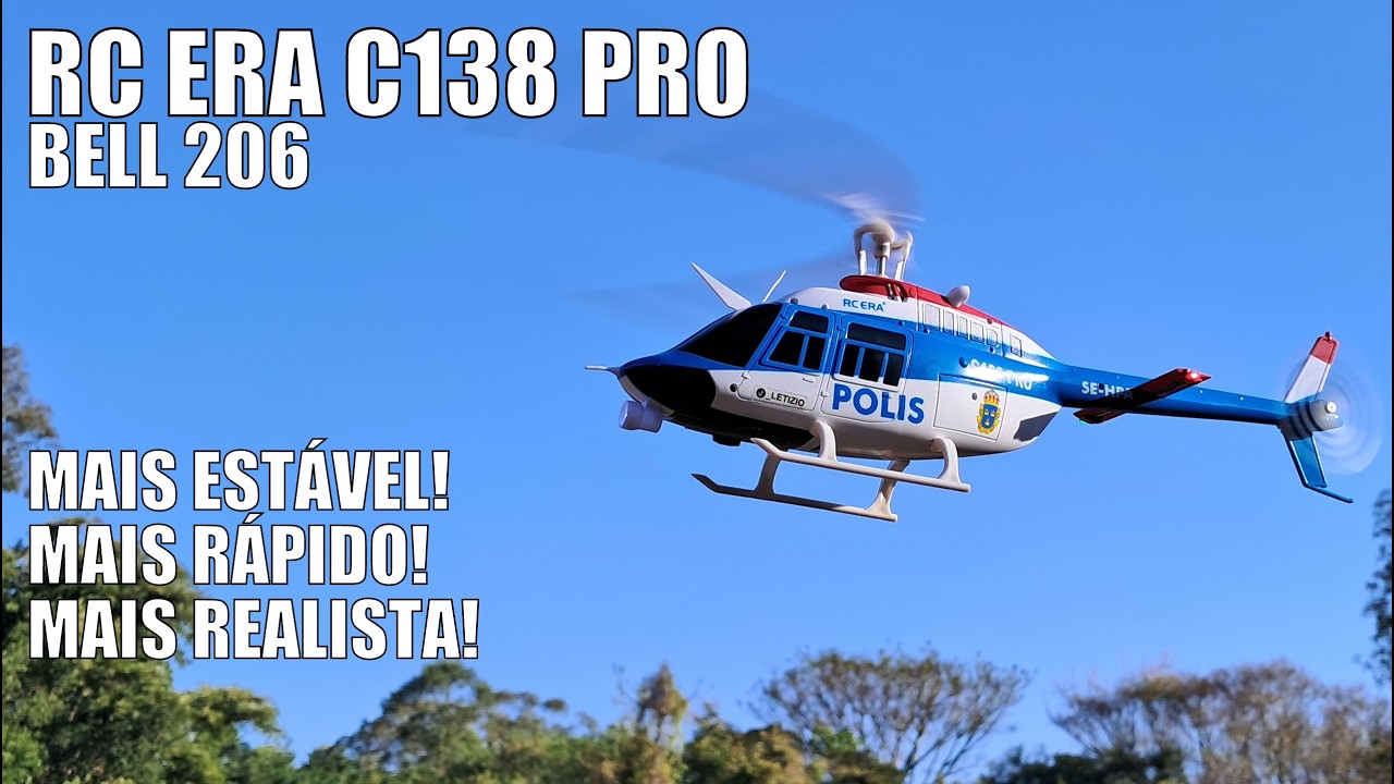 O Aprimorado RC ERA C138 PRO com motor brushless