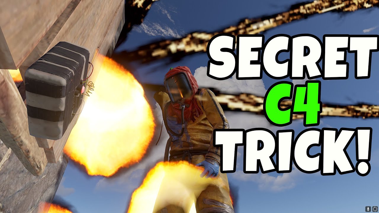 ЭТОТ ЭКСПЛОЙТ RUST C4 ЯРОСТИТ ДУО!