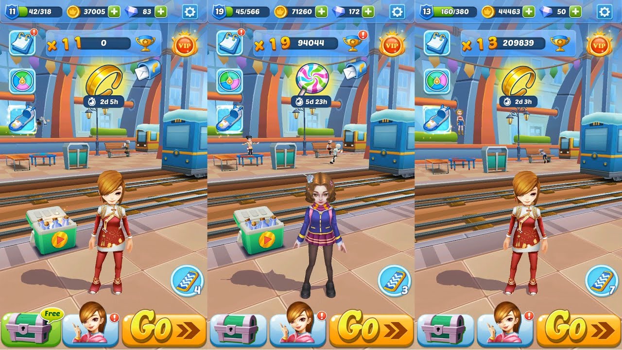 Subway Princess Runner Gameplay #9 Unlock Adjan