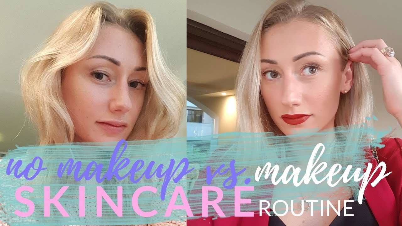 NO MAKEUP SKINCARE ROUTINE & BUYING ALL THE FLOWERS