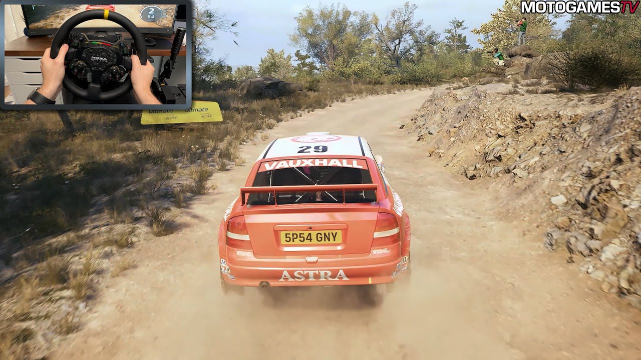 EA Sports WRC - Vauxhall Astra Rally Car at Rally Portugal | Moza DD R9 Gameplay