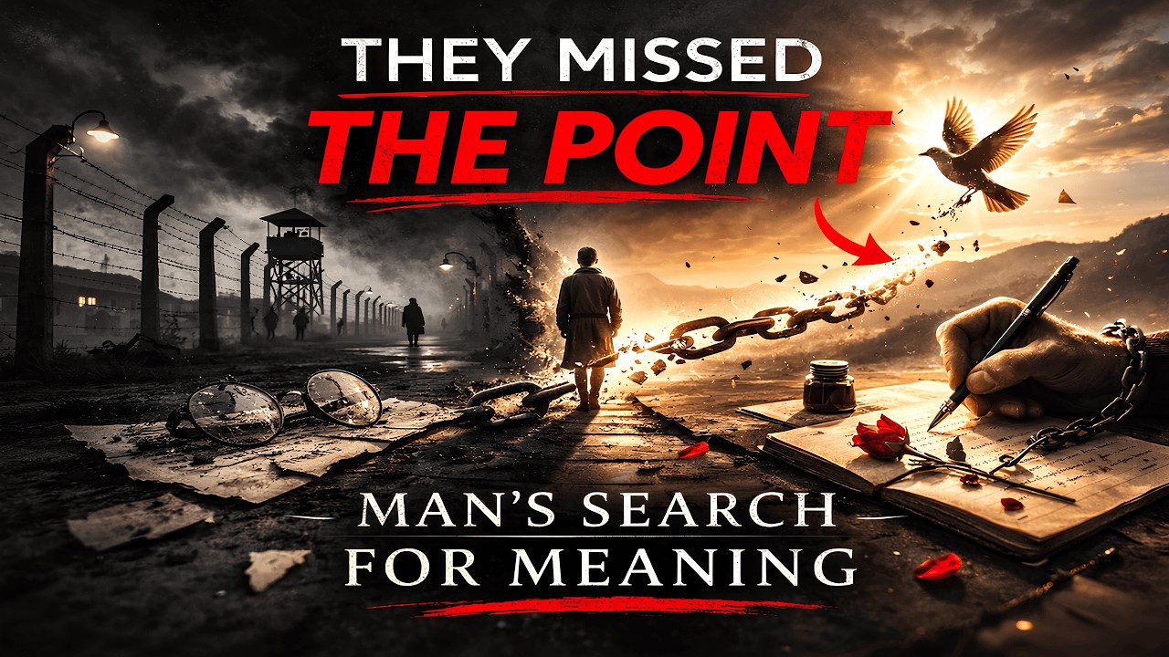 Man’s Search for Meaning Explained | The Dangerous Misreading of Viktor Frankl