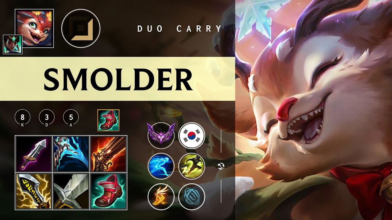 Smolder ADC vs Yunara - KR Master Patch 26.02