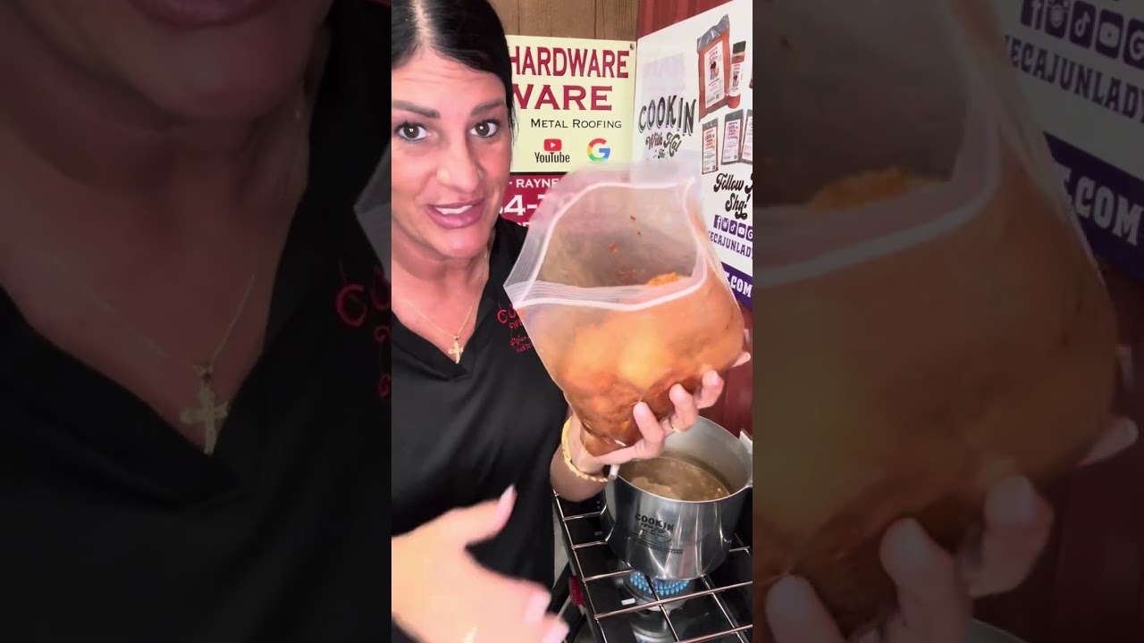Cooked a lil pot of Gumbo at Gary Matte Hardware