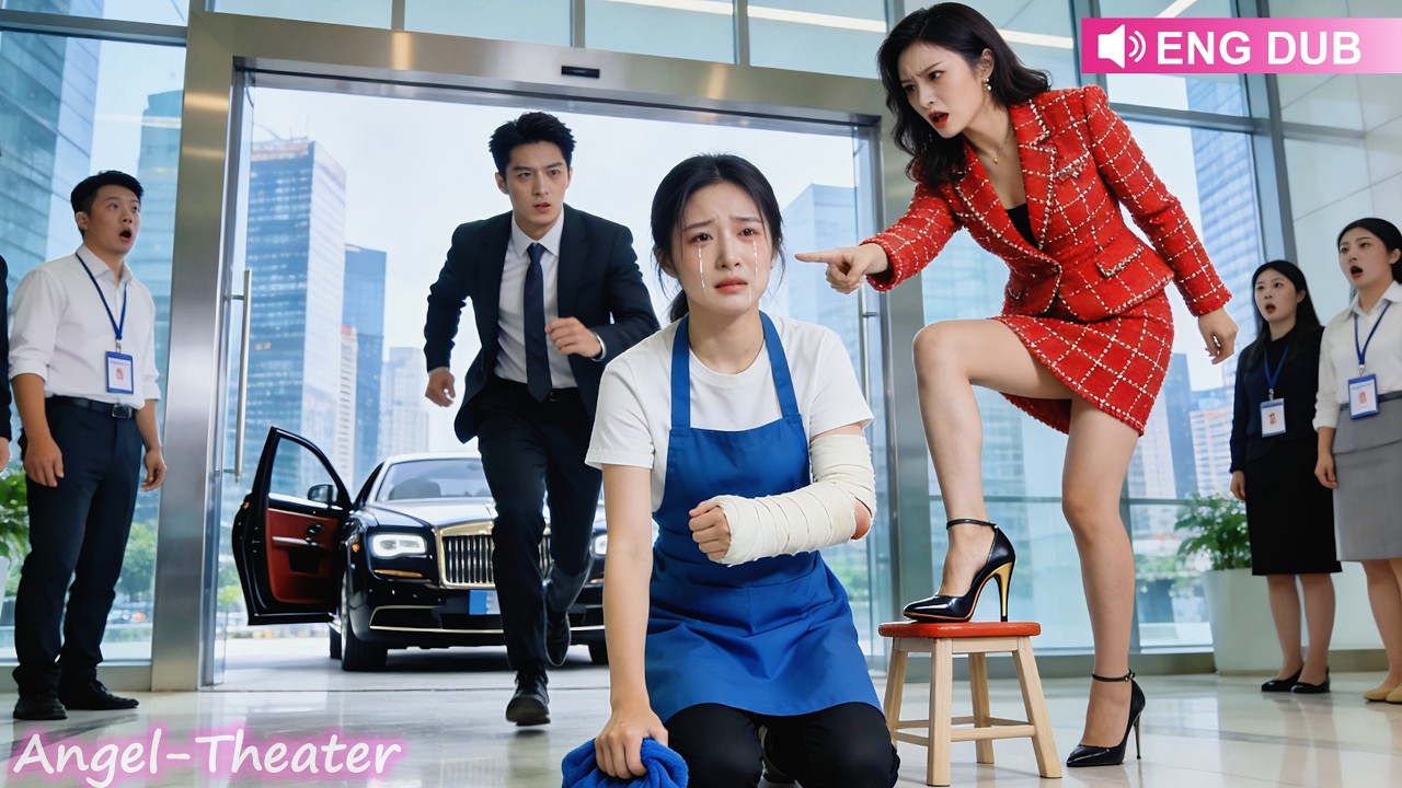 One-armed girl forced kneel & lick schemer shoe, turn out CEO&rsquo;s wife. CEO fire schemer.Dotes on her.