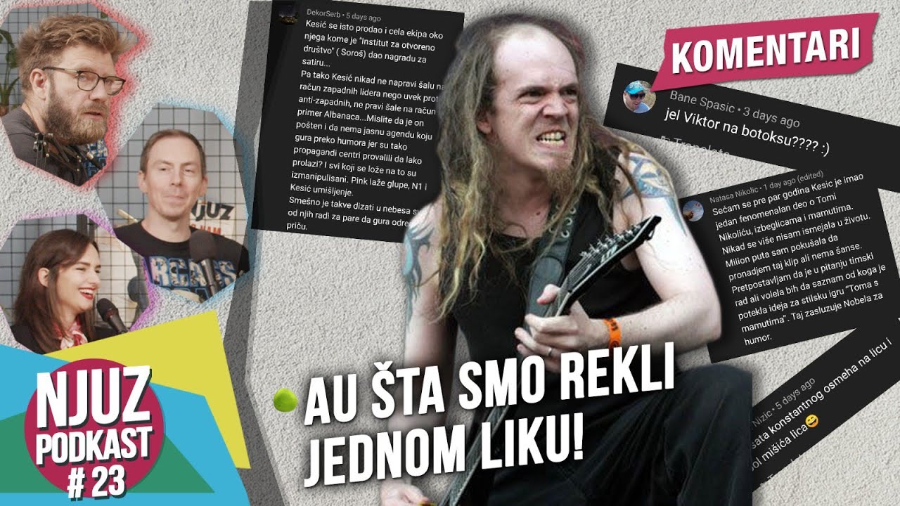 Evo opet reagujemo na vaše komentare!