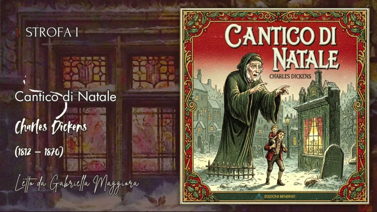 🎄 Cantico di Natale – Charles Dickens | Audiolibro completo in italiano 🎧