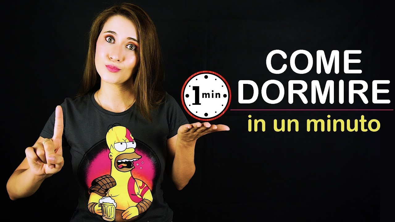 COME DORMIRE IN 1 MINUTO. Ti spiego come farlo! | Asmr ITA | Asmr with Sasha