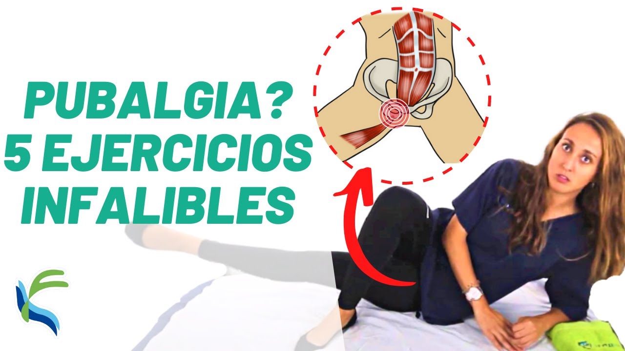 Tratamiento para la PUBALGIA 5 EJERCICIOS para quitar el dolor | Fisiolution