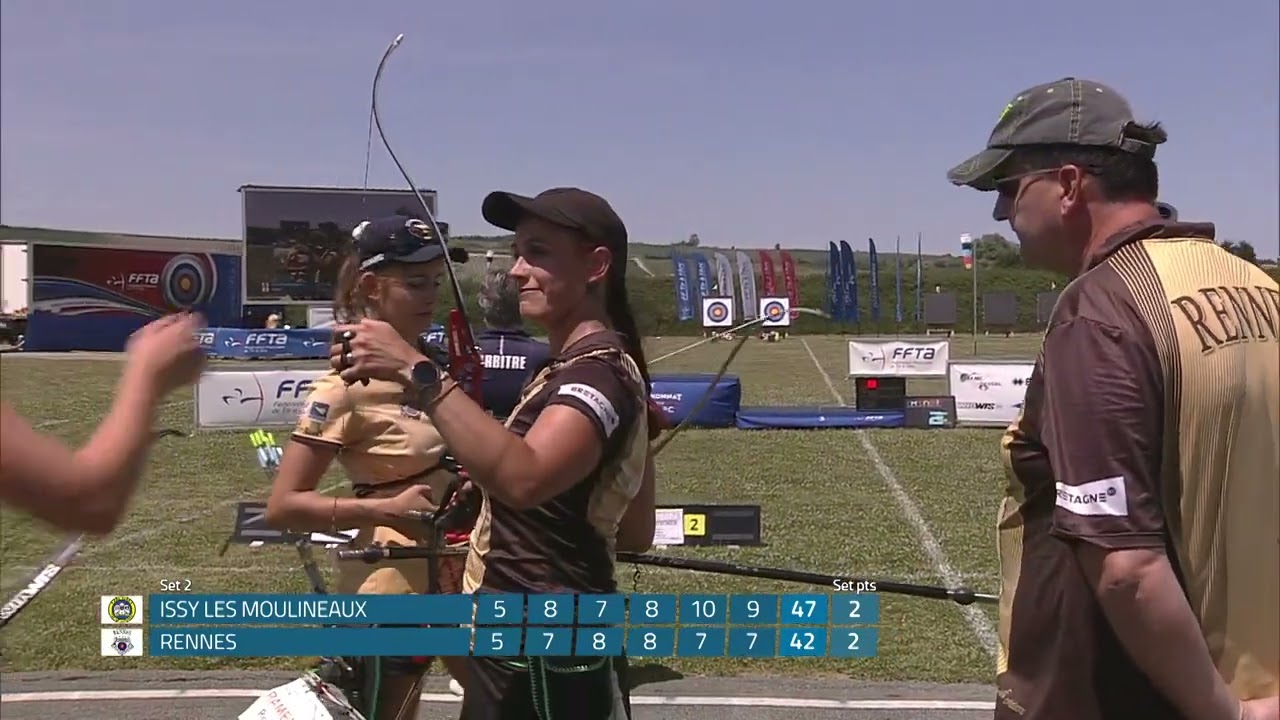 Issy les Moulineaux vs Rennes - Bronze D1 arc classique femmes | Riom 2022