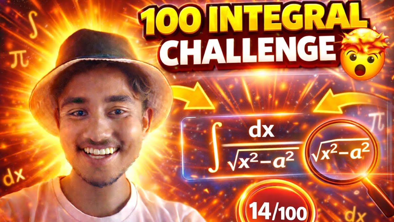 14/100 Integrals Challenge 🫡||Heisenberg 