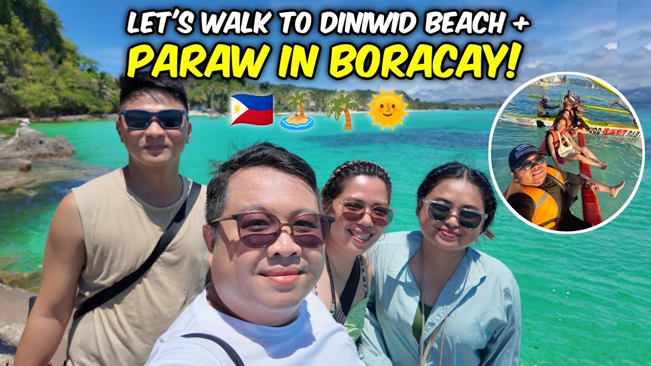 Photoshoot at Diniwid Beach + Sunset Paraw Sailing! 🌅🏝️ | JM Banquicio