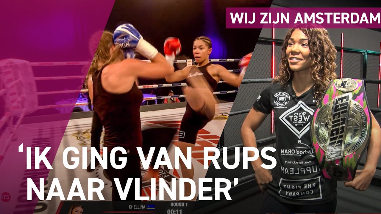'Da beast' Chellina is wereldkampioen kickboksen
