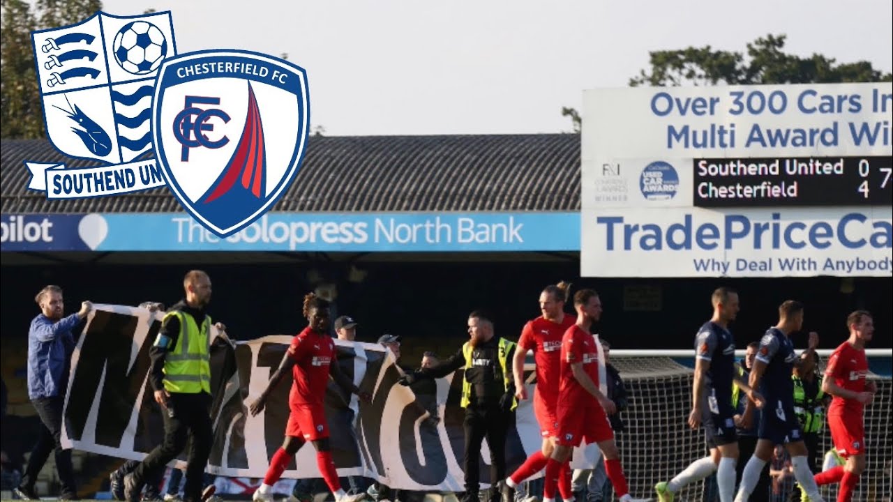 PHIL BROWN SACKED AS SOUTHEND DEFEATED BY RAMPANT SPIREITES! | Southend United VS Chesterfield