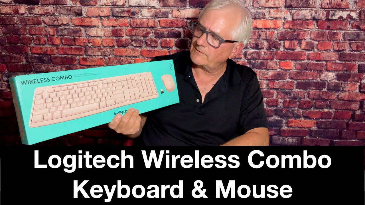 Распаковка комплекта беспроводной клавиатуры и мыши Logitech — Обзор — Тест-драйв