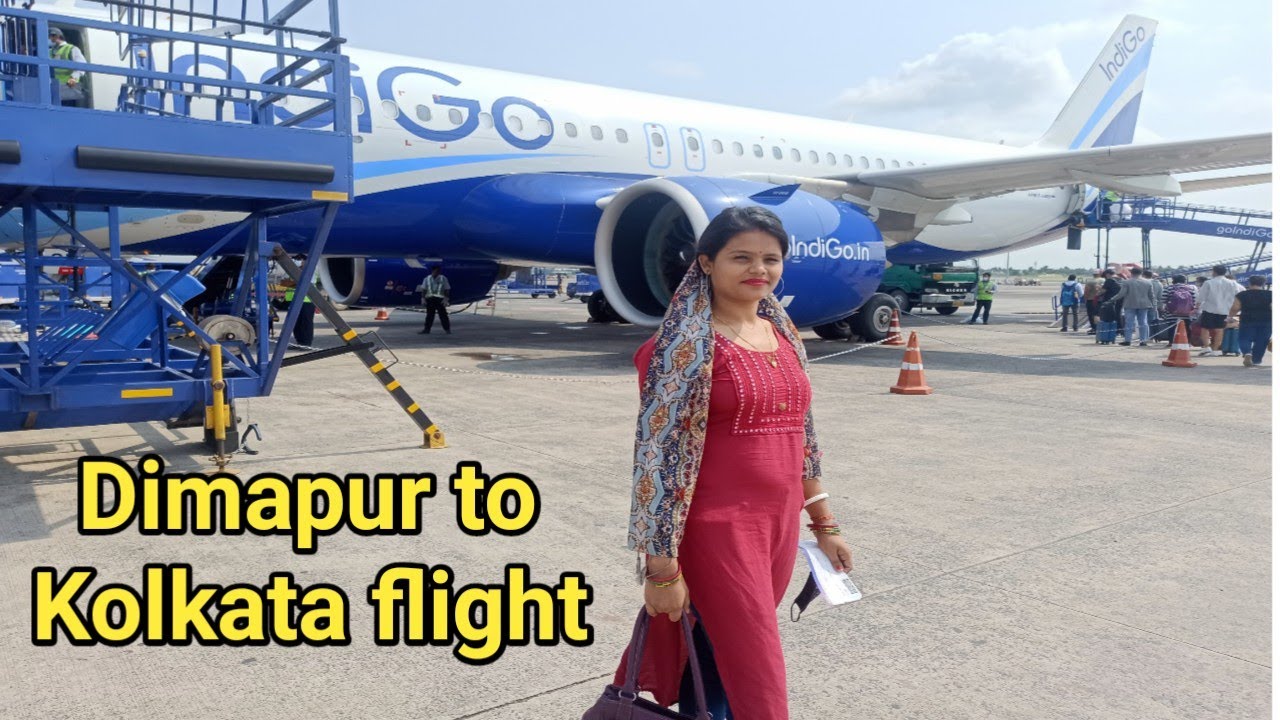First Time Airoplane me chad rahi Anu ✈️ | Cute Couple | Dimapur to kolkata flight