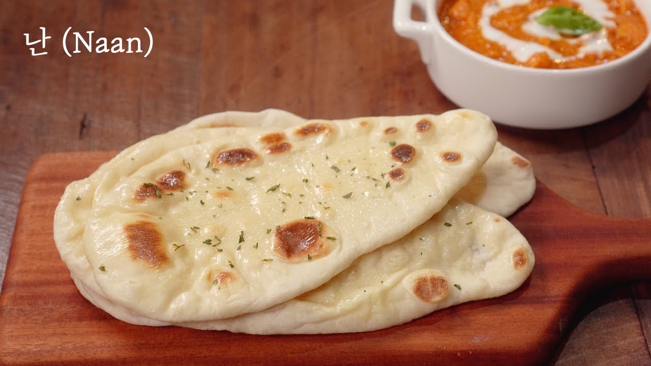 [SUB] Рецепт хлеба Naan | Рецепт Роти | Индийское блюдо