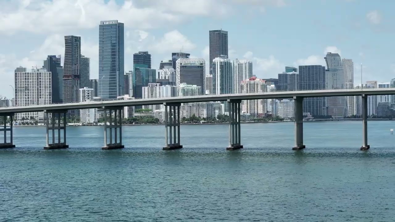 Miami to Key Biscayne | The William M. Powell Bridge Rickenbacker Causeway
