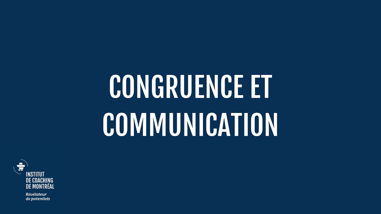 Congruence et communication