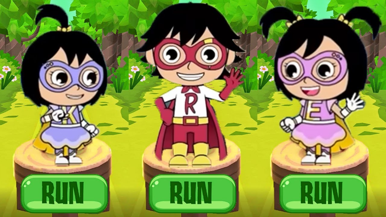 Tag with Ryan - Sisters Emma and Kate in Titan Universe - Run Gameplay