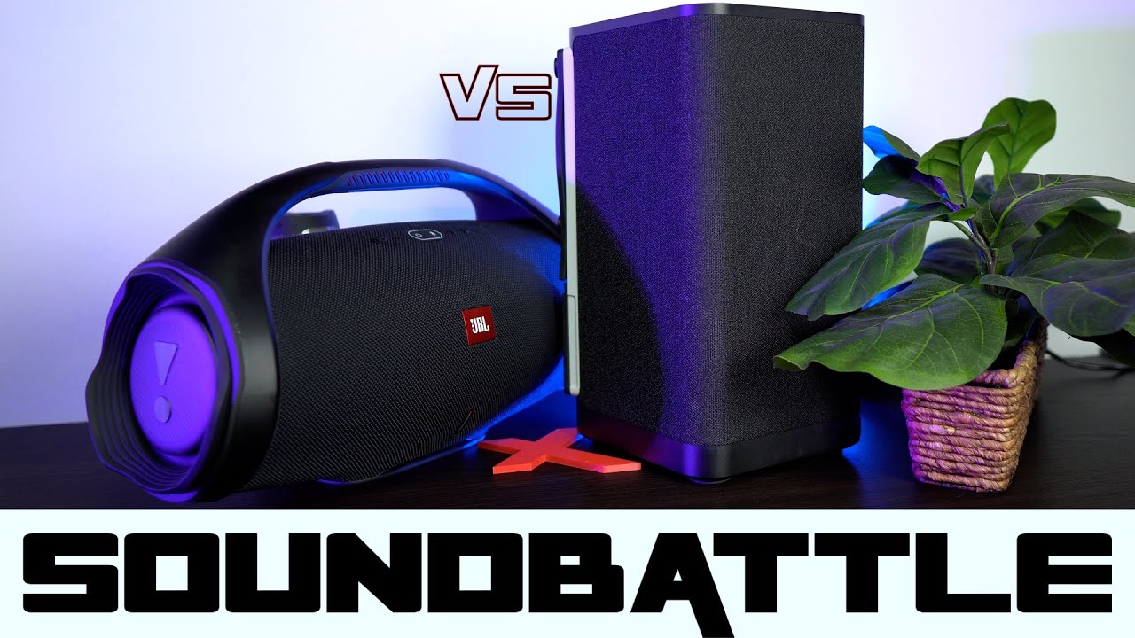 JBL Boombox 2 против UE Hyperboom | Звуковая битва | Очень близко