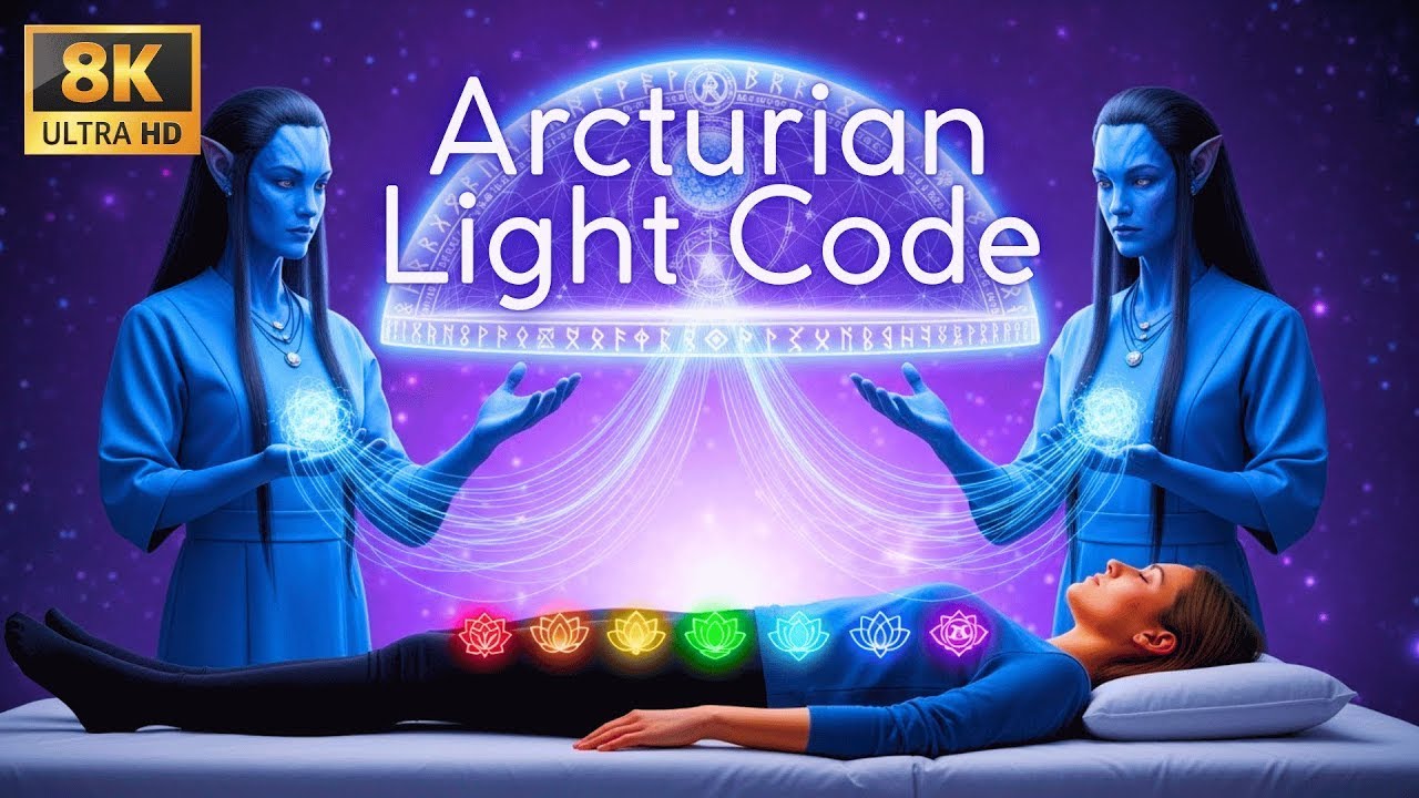 Arcturian Healing Frequency 🌌 DNA Activation with Light Codes 🔮 Soul Awakening Fast