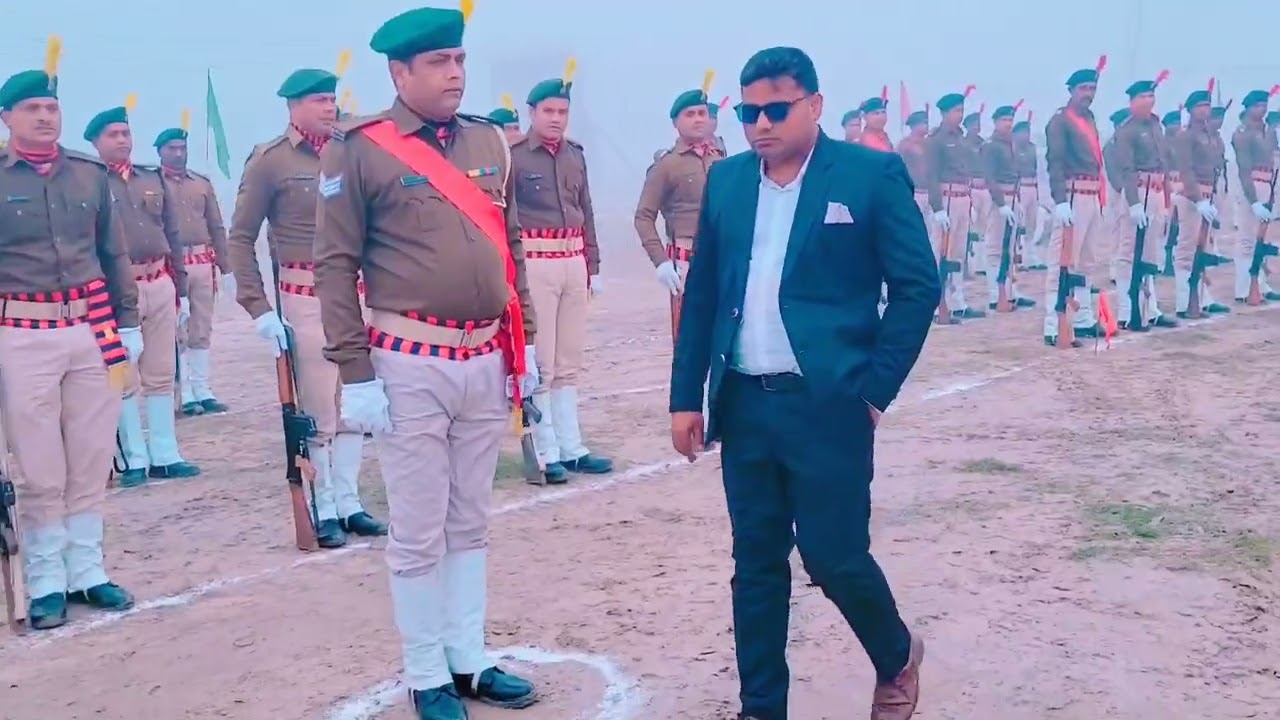 On the occasion of #Republic #Day #2024 in #Naugachia #Police #Line #Discipline was very good.