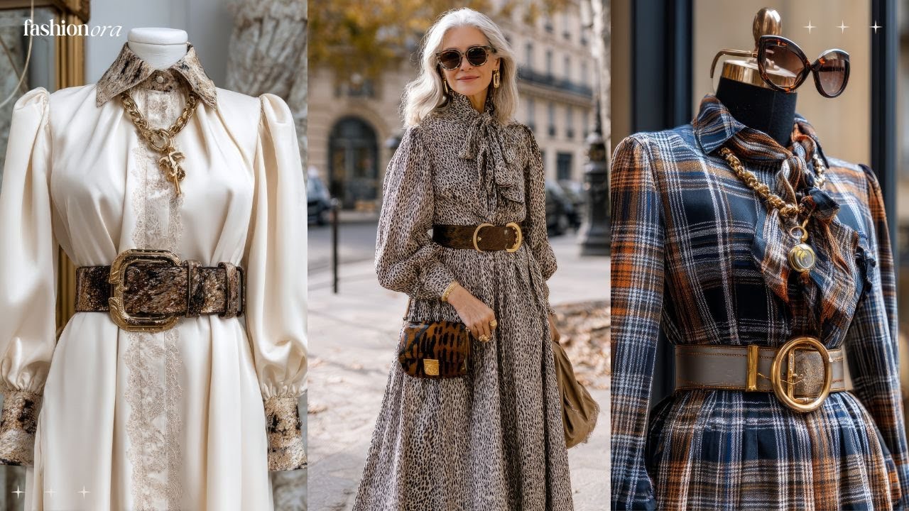 Beat the Heat in Style: Parisian Inspired Fall Dresses Over 60 | Elegant, Timeless 🍂