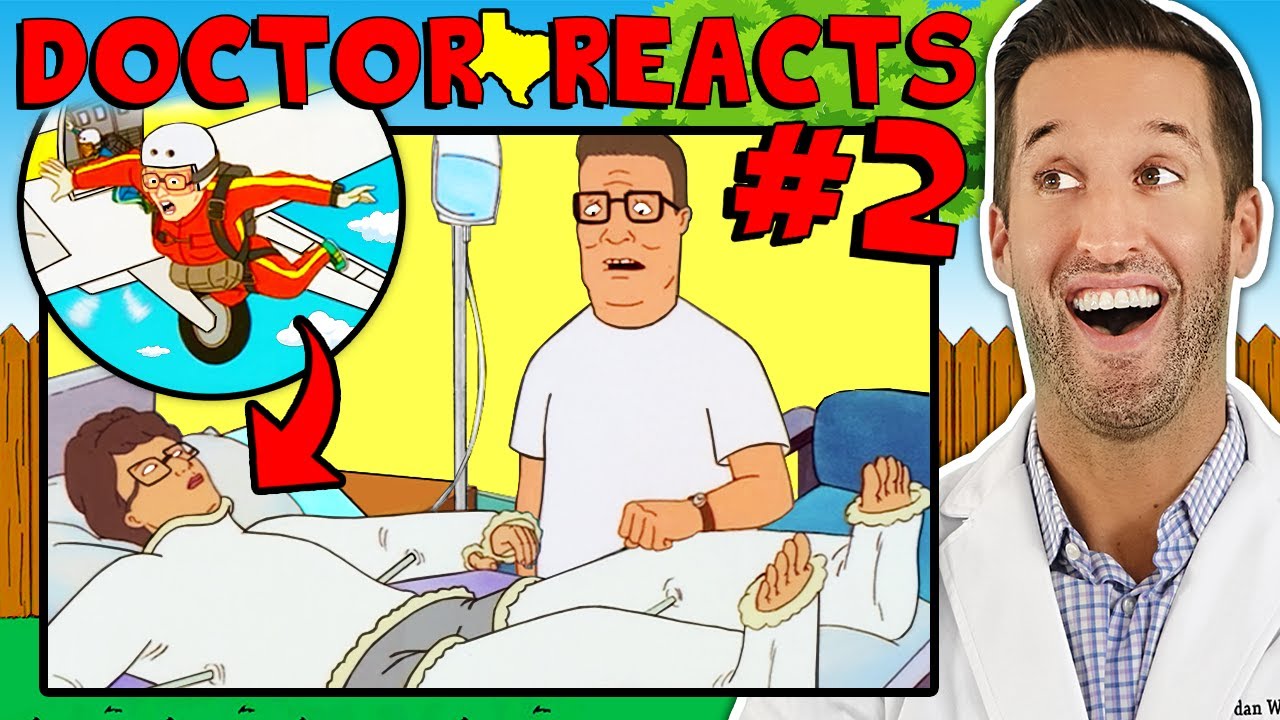 ER Doctor REACTS to Funniest King of the Hill Medical Scenes #2