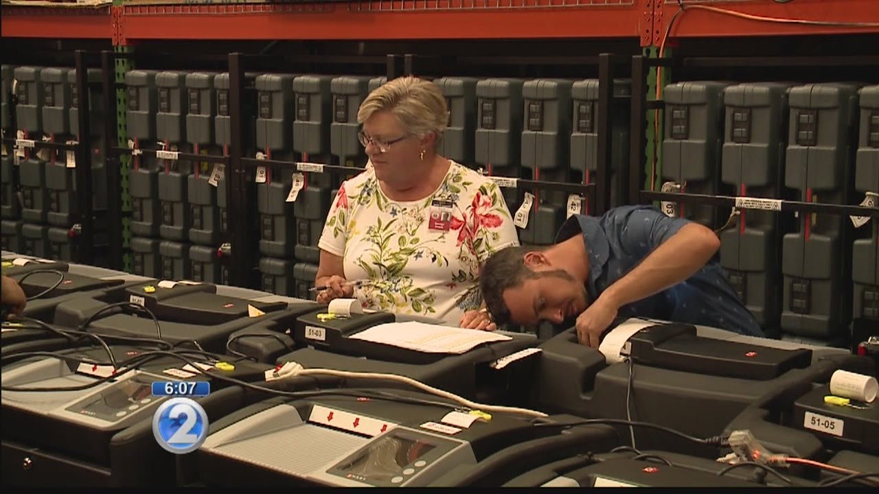 Ballot-counting machines put through the test to ensure vote accuracy