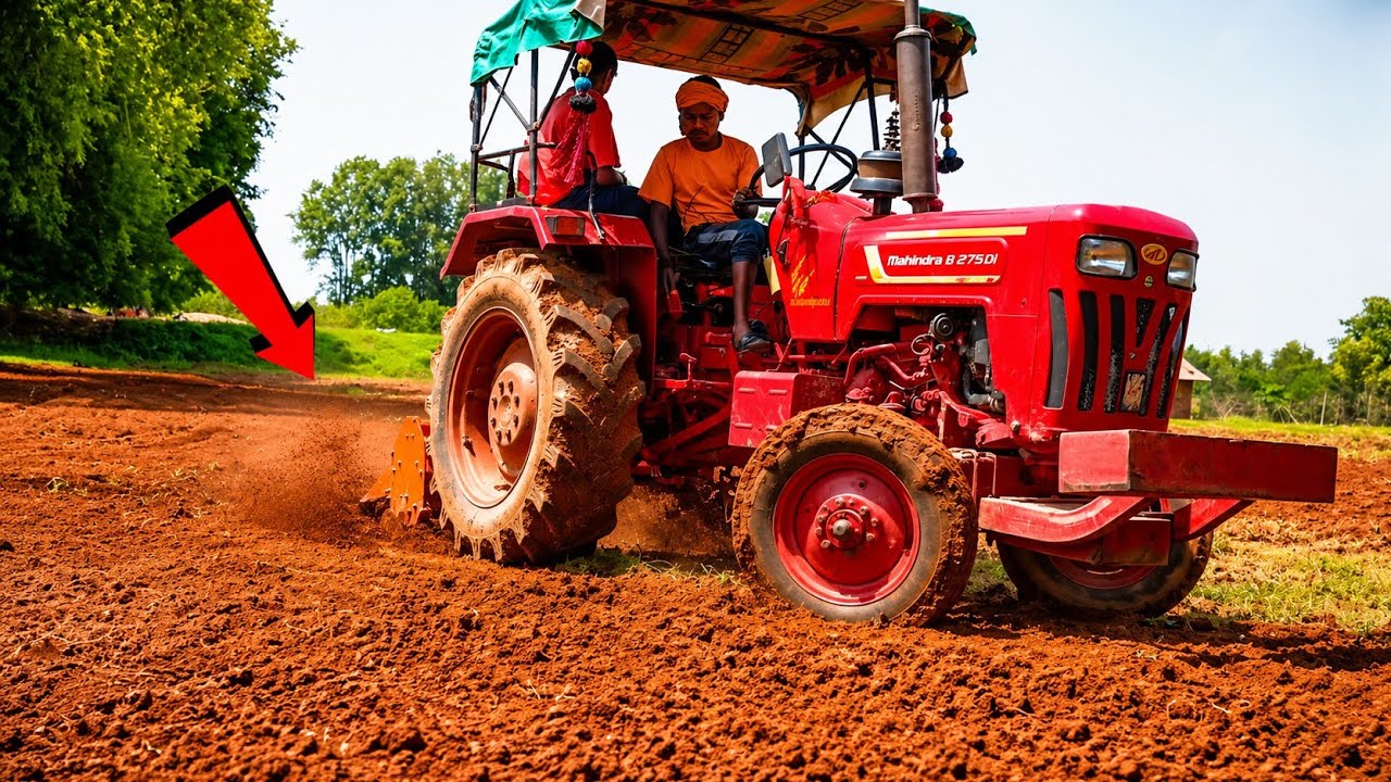 Mahindra B275 DI से जबरदस्त जुताई | देखिए देसी खेती का असली दम | Sansing Tractor Zone