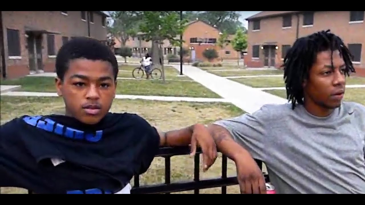 Lil JoJo Outside his House