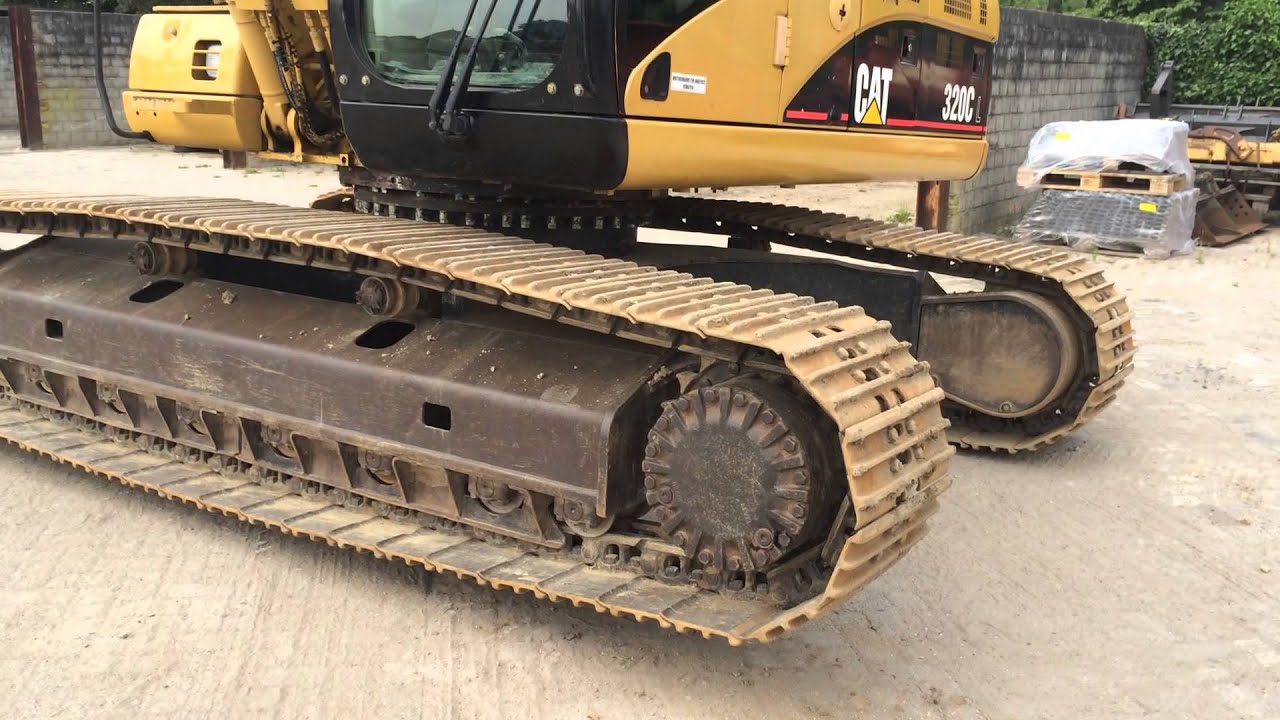 Digger CAT 320CL demonstration