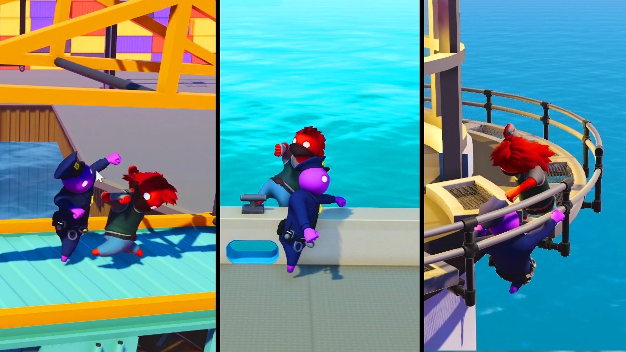 Cops And Robbers In Gang Beasts