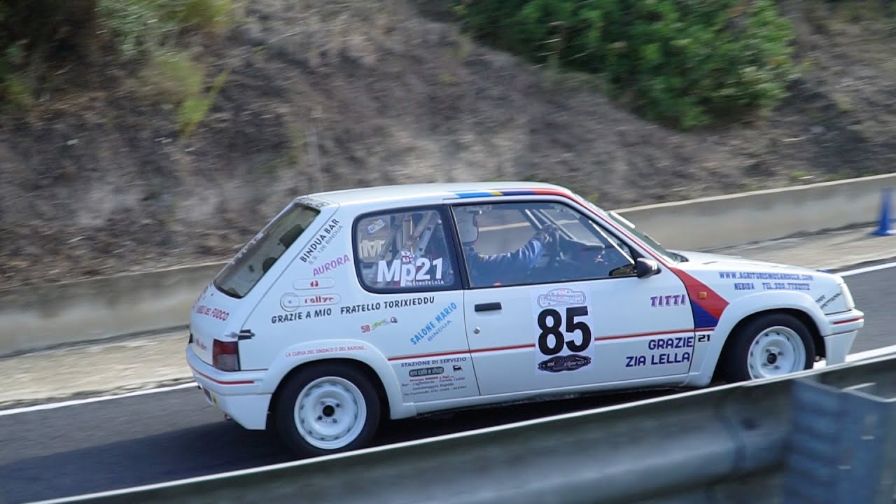 21° Slalom Seredda Ittiri 27 10 2019 - 85 Matteo Priola - Peugeot 205