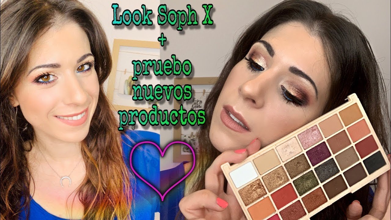 Look paleta Soph X Revolution + Pruebo 2 Productos Mercadona
