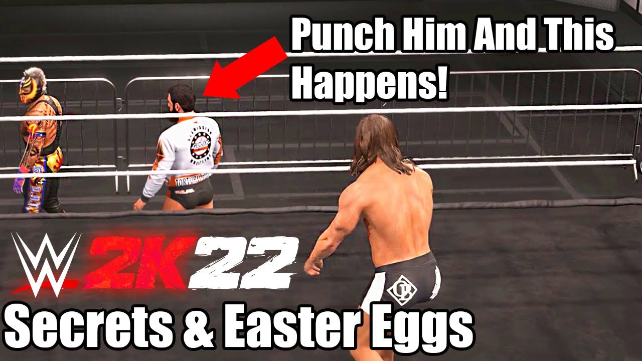 15 Secrets, Easter Eggs & Hidden Details In WWE 2K22