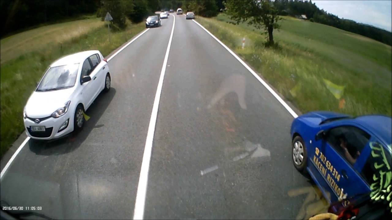 JSDH Slatiňany - Výjezd: Dopravní nehoda Skalka 30.6.2016