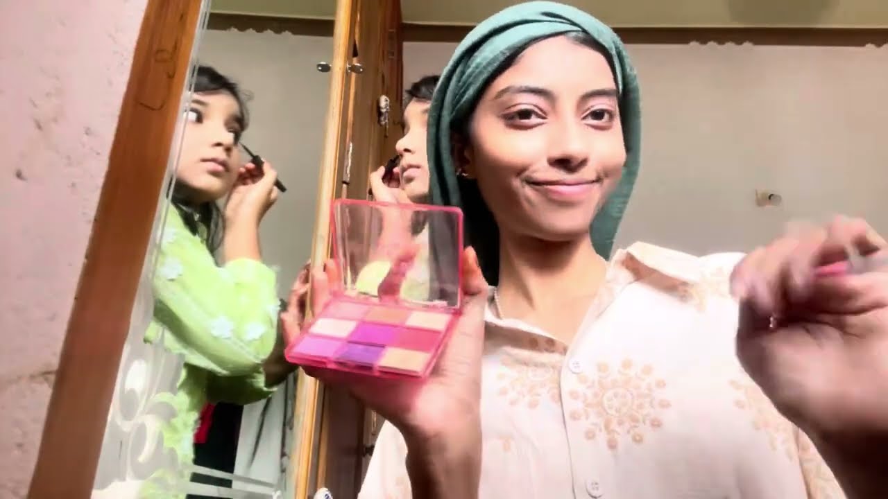 GRWM for Eid day /skincare/eid outfit