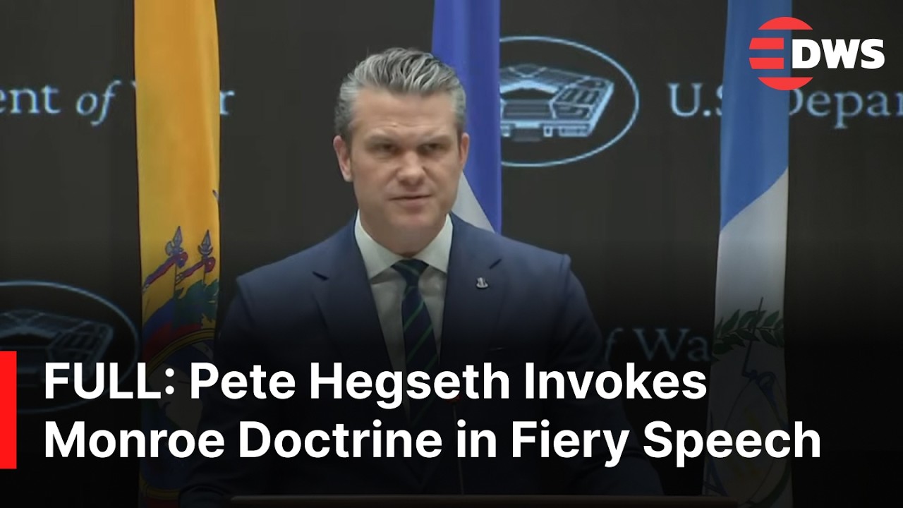 FULL SPEECH: Hegseth Declares War on Narco-Terror Cartels at Americas Security Conference | AC1G