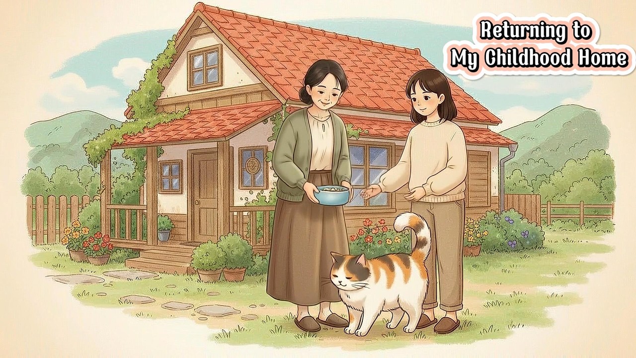 Returning to My Childhood Home: ASMR Familiar Footsteps & Healing