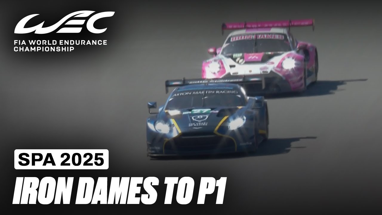Iron Dames And Célia Martin To P1 in LMGT3 | TotalEnergies 6 Hours of Spa | FIA WEC