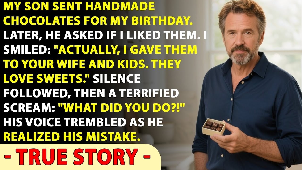 My Son Gave Me Chocolates  I Gave Them To His Wife    And He Screamed Instantly!    True Story