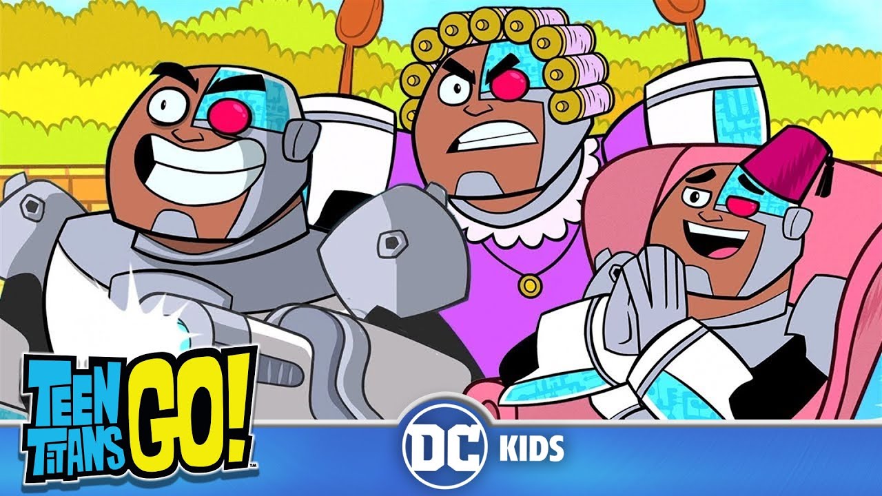 Teen Titans Go! em Português | Super Poderes: Cyborg |  DC Kids