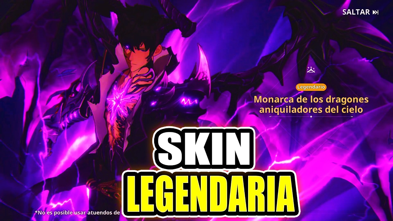 ¡La NUEVA SKIN LEGENDARIA de JINWOO ES UNA LOCURA! Solo Leveling ARISE