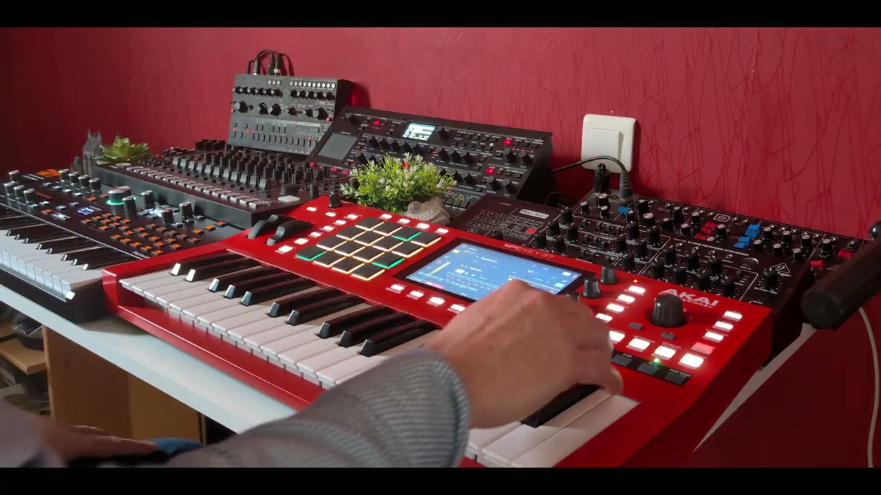 inspiration session with MPC Key37, Modwave and Hydrasynth explorer